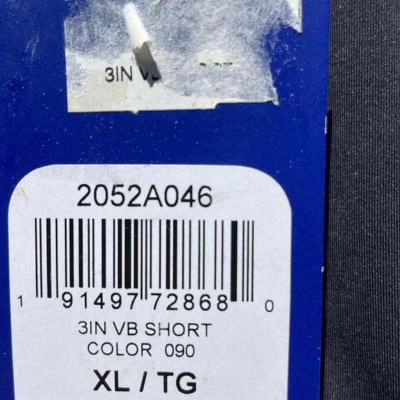 ASICS Women's Circuit 3 Inch Compression Shorts Black Size XL - Picture 4 of 4